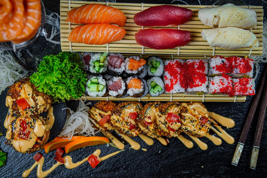 Sushi für 3 Personen